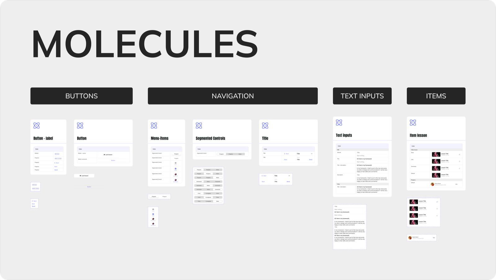 Molecules - iOS
